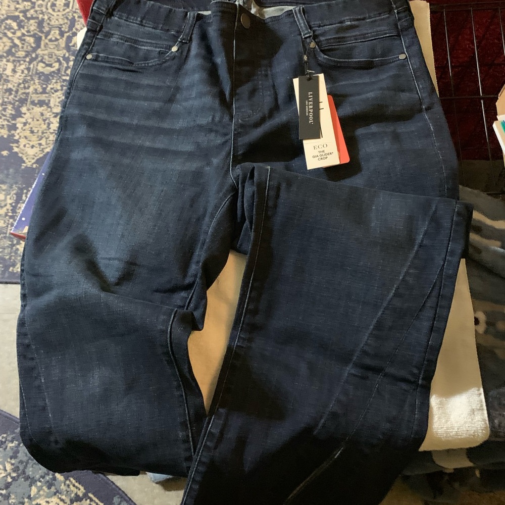 Liverpool crop pants - Picture 1 of 3